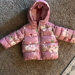 The Children's Place Pink Floral Jacket